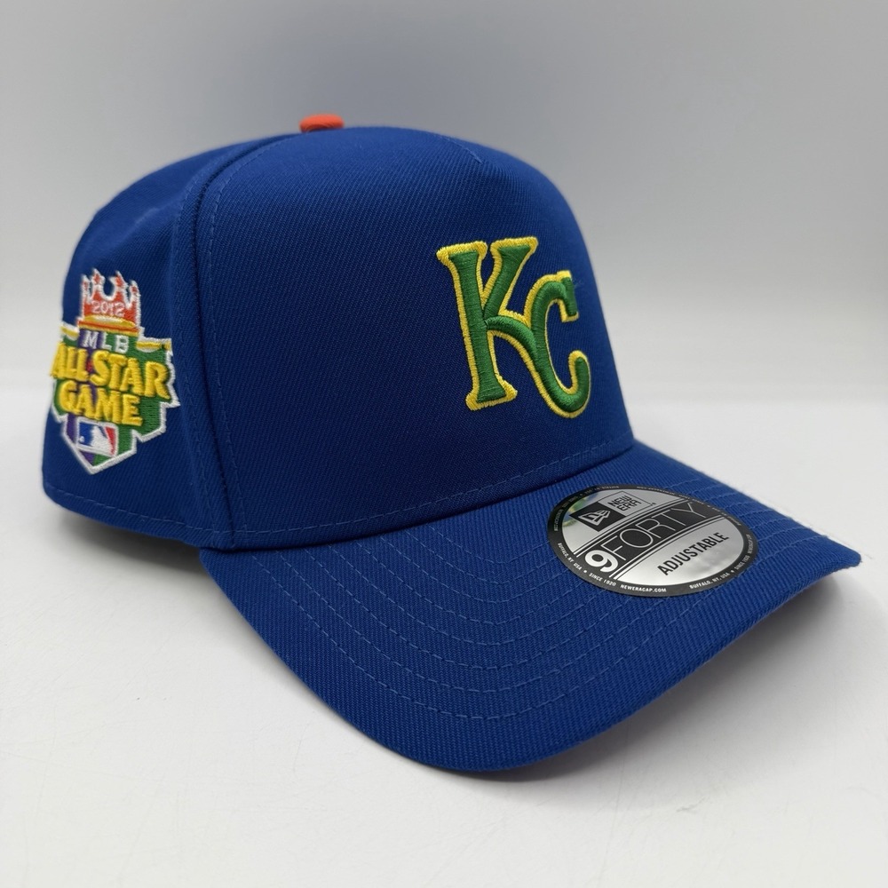 New‎ Era 9Forty Kansas City Royals Hat Cap Blue Snapback 2012 MLB All Star Game